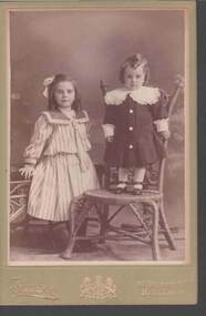 Photograph - PORTRAIT OF TWO CHILDREN