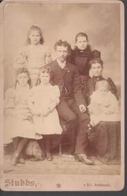 Photograph - CABINET PORTRAIT OF A FAMILY