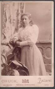 Photograph - CABINET PORTRAIT OF A LADY