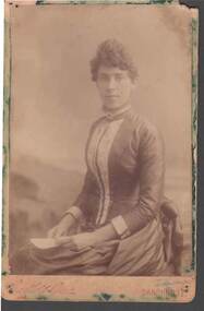 Photograph - CABINET PORTRAIT OF VICTORIAN LADY