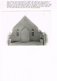 Photograph - CORNISH COLLECTION: PHOTOGRAPHS OF CHURCH BUILDINGS WITH CORNISH CONNECTIONS, 1900