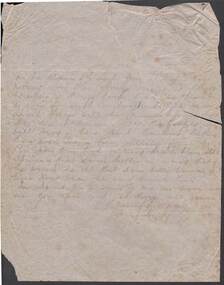 Document - KELLY AND ALLSOP COLLECTION: LETTER FROM KELLY TO SAMUEL CARR, 02/05/1897