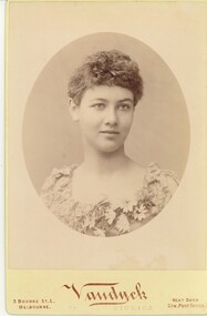 Photograph - HARRIS COLLECTION: FEMALE HEAD AND SHOULDER PHOTO