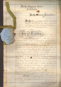 Document - DORR FAMILY DOCUMENTS - PROBATE DOCUMENT & WILL