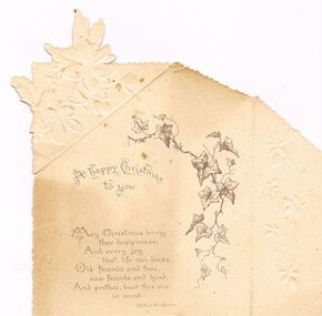 Document - DORR FAMILY DOCUMENTS - CHRISTMAS CARD
