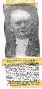 Document - CORNISH COLLECTION: J H CURNOW