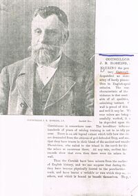 Document - CORNISH COLLECTION: BIOGRAPHICAL DETAILS OF J R HOSKINS
