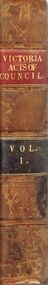 Book - BOOK: VICTORIA ACTS OF COUNCIL  VOL. 1