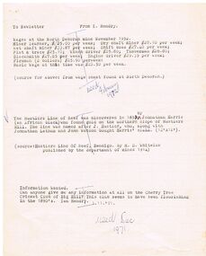 Document - WAGES AT THE NORTH DEBORAH MINE NOVEMBER 1952