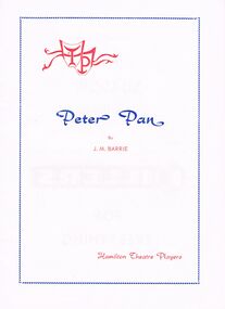 Document - LYDIA CHANCELLOR COLLECTION;  PETER PAN PROGRAMME