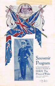 Document - LYDIA CHANCELLOR COLLECTION; SOUVENIR PROGRAM