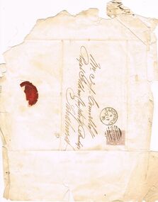 Document - THOMAS JAMES CONNELLY COLLECTION: DISHONOURED CHEQUE NOTICE 17 OCT 1870, 17/10/1870