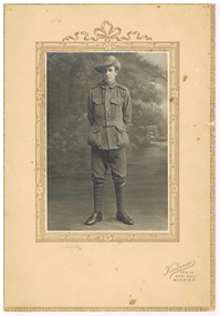 Photograph - JACK EMMETT COLLECTION: PHOTOGRAPH OF WW1 AUSTRALIAN SOLDIER