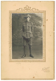 Photograph - JACK EMMETT COLLECTION: PHOTOGRAPH OF WW1 AUSTRALIAN SOLDIER