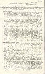 Document - COPY OF WILLIAMSTOWN HISTORICAL SOCIETY NEWSLETTER NO 17 (1977)