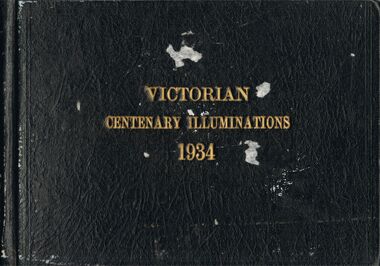 Photograph - VICTORIAN CENTENARY ILLUMINATIONS 1934
