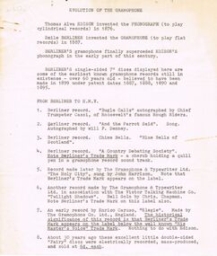 Document - NOTES ON 1960 GOLDEN DAYS EXHIBITION BY HAROLD CURNOW