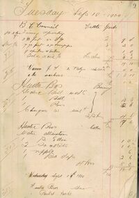Book - PEARCE COLLECTION: ELDRIDGE & BURNET: DAY BOOK OF ACCOUNTS