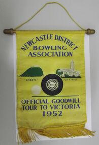 Textile - NEWCASTLE DISTRICT BOWLING ASSOCIATION BANNER