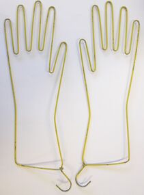 Accessory - PAIR OF YELLOW WIRE  GLOVE STRETCHERS