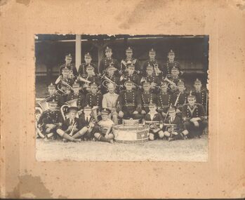 Photograph - MADGE SIMMONS COLLECTION: BRASS BAND, 1930's