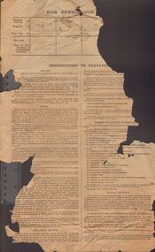 Document - PEARCE COLLECTION: INCOME RETURN DOCUMENT 1911