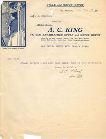 Document - PEARCE COLLECTION: ORDER TO ELDRIDGE & BURNET