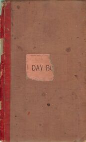 Book - PEARCE COLLECTION: RUNNING BOOK OF DAILY SALES AND LABOUR  ELDRIDGE & BURNET