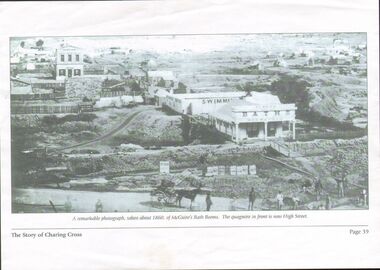Photograph - CHARING CROSS, PALL MALL, MCGUIRE'S BATH ROOMS