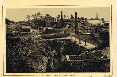 Photograph - MIDDLE GARDEN GULLY UNITED BATTERY FOR CRUSHING QUARTZ