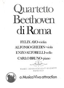 Document - QUARTETTO BEETHOVEN DI ROMA