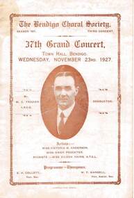 Document - THE BENDIGO CHORAL SOCIETY 37TH GRAND CONCERT