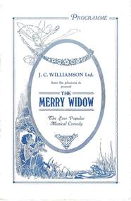 Document - THEATRE PROGRAMMES: MERRY WIDOW AND FLORODORA, C1920's