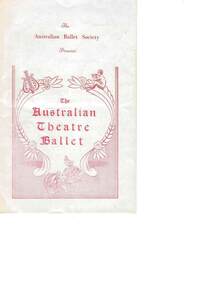 Document - THE AUSTRALIAN THEATRE BALLET