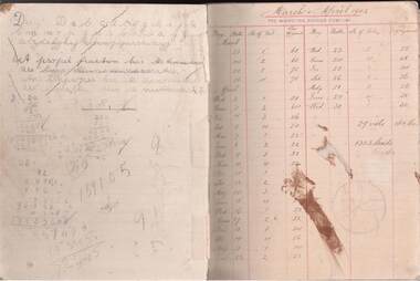 Document - JOHN EVANS COLLECTION: RECORD BOOK: THE WHIPSTICK CYANIDE COMPANY 1902 TO 03