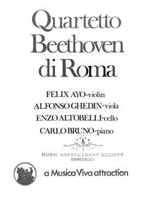 Document - QUARTETTO BEETHOVEN DI ROMA