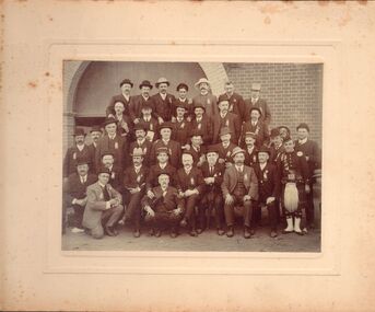 Photograph - GROUP PORTRAIT - MALE