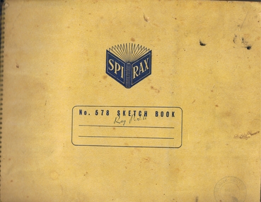 Book - SCRAPBOOK, 1950S EPHEMERA