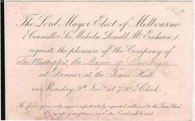 Document - INVITATION - DINNER