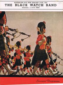 Magazine - LYDIA CHANCELLOR COLLECTION;  THE BLACK WATCH BAND PROGRAMME