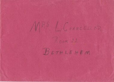 Document - LYDIA CHANCELLOR COLLECTION;  CORRESPONDENCE, NEWSPAPER CLIPPINGS