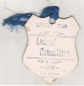 Ephemera - BADGE: EASTER FAIR LADIES' COMMITTEE