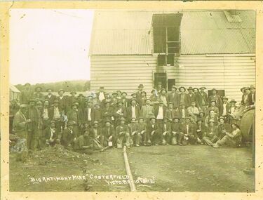 Photograph - BIG ANTIMONY MINE COSTERFIELD AND FREEMASONS
