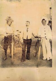 Photograph - THREE MEN IN COSTUME