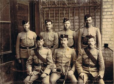Photograph - GROUP OF MEN IN MILITARY UNIFORM