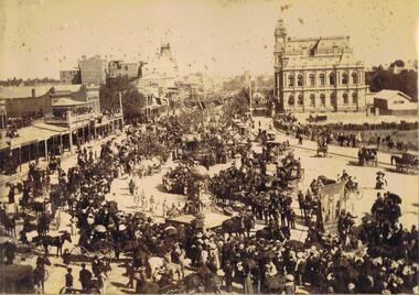 Photograph - PALL MALL LOOKING SOUTH