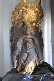 Decorative object - FIGURE HEAD : TUBAL CAIN?