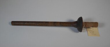 Tool - WOODEN THREADED HANDLE