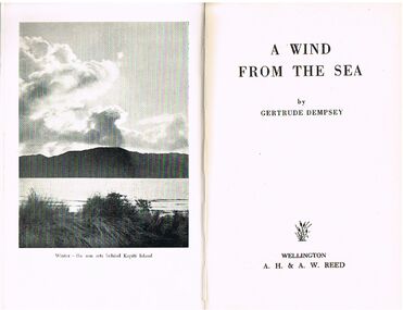 Book - ALEC H CHISHOLM COLLECTION: BOOK ''A WIND FROM THE SEA'' BY GERTRUDE DEMPSEY