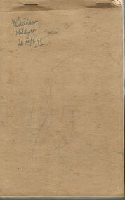 Document - BADHAM COLLECTION: CARBON COPY BOOK OF EXAMINATIONS